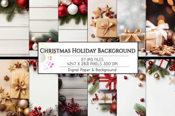 Beautiful Christmas Holiday Background: A Designer's Festive Toolkit