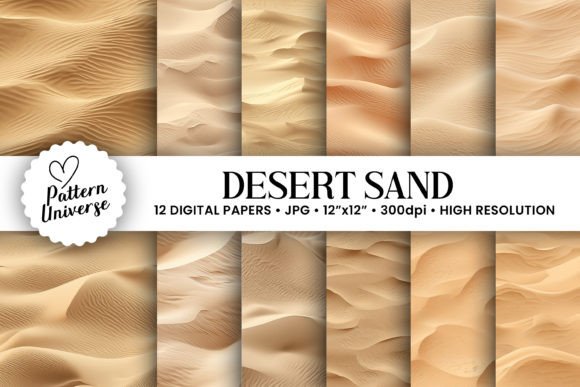 Embrace the Desert: Crafting with Sand Backgrounds