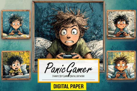 Frantic Boy Gaming Digital Backdrop Arts: Capture the Chaos