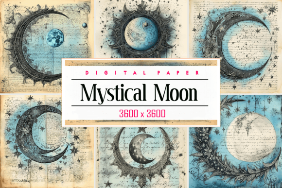 Mystical Moon Shabby Chic: A Creative Font Guide