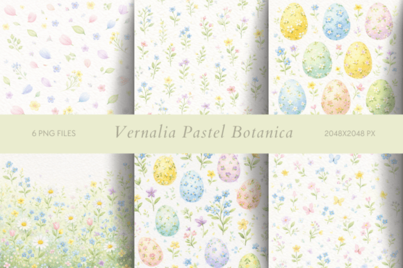 Vernalia Pastel Botanica: A Springtime Collection for Your Designs