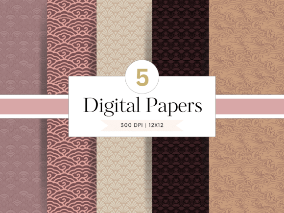 Vintage Pattern Digital Papers: Adding Timeless Texture to Your Projects